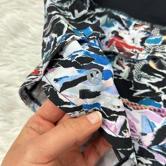 Lululemon Speed Up Short *2.5" Culture Clash Multi Black / Black - Picture 5 of 6